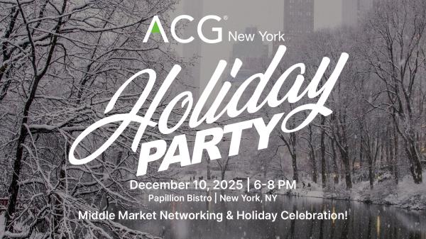 Holiday Party ACG NY 2025