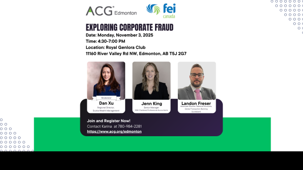 ACG Edmonton & FEI Edmonton Collaborative Event