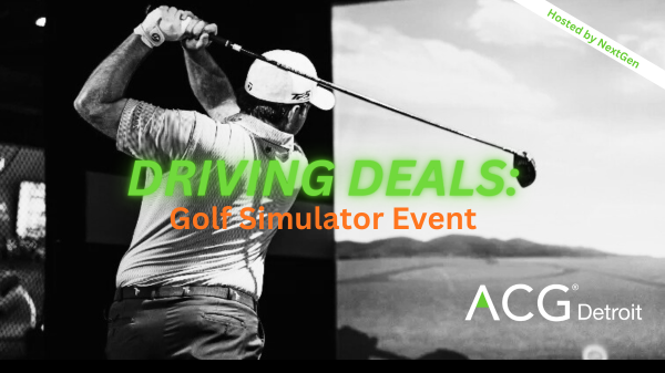 Driving Deals: Golf Simulator Event
