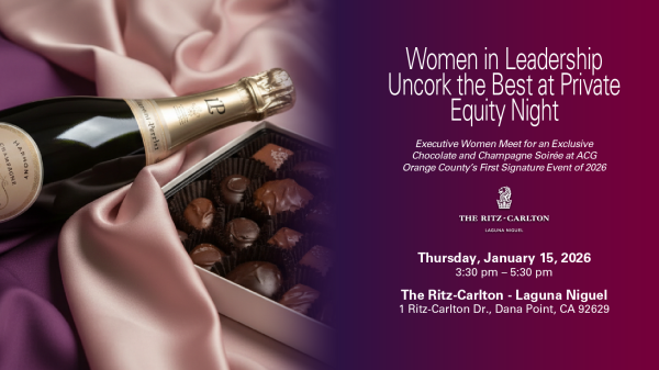 Women in Leadership Reception at 2026 ACGOC PE Night