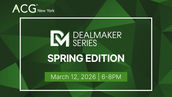 Deal Maker Spring Edition March 12, 2026.