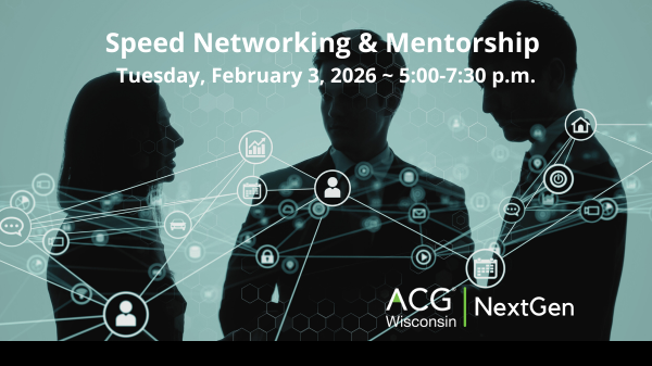 ACG WI NextGen - Speed Networking 2.0