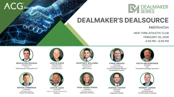 DealMaker Dealsource A&DGovCon February 26,2026