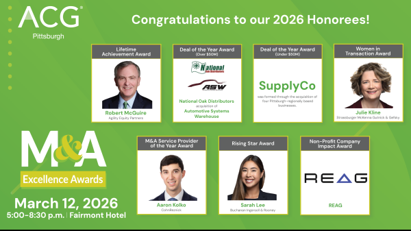 Updated 2026 M&A Awards