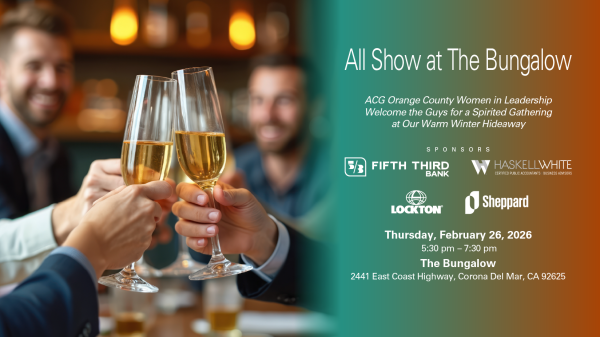 ACG OC:  All Show at The Bungalow