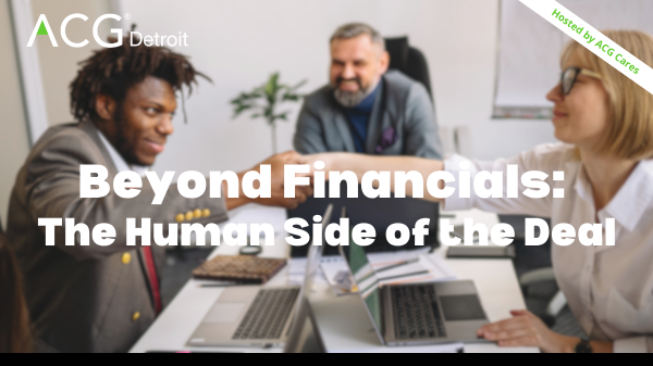 Beyond Financials: The Human Side of the Deal