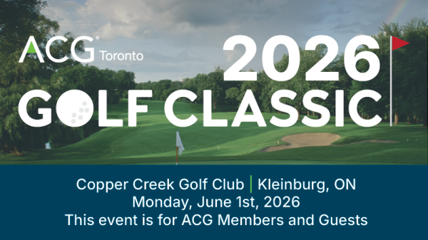 The 2026 ACG Golf Classic, June 1st 