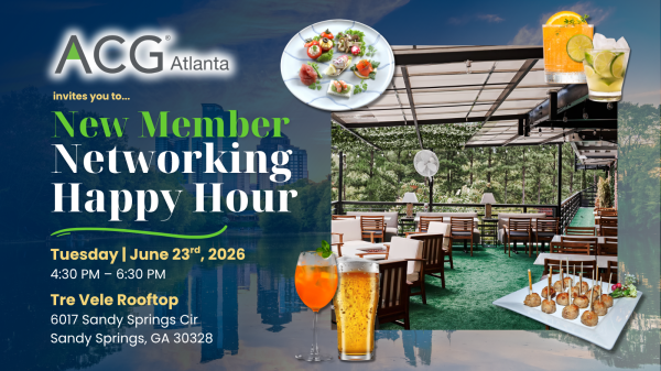 Summer 2026 New Member Happy Hour
