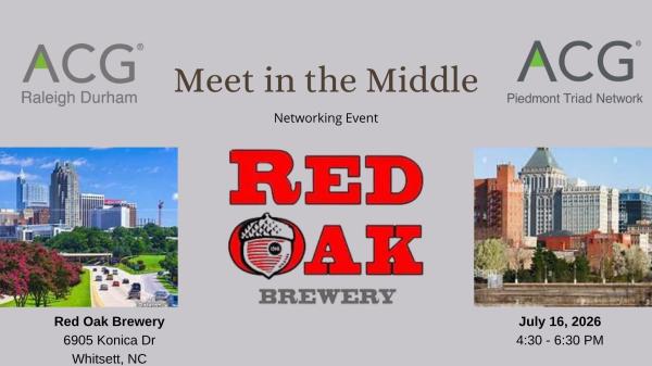 Meet in the Middle Networking Event