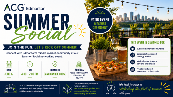 ACG Edmonton Summer Social