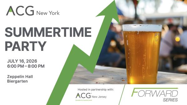 Forward Series Summertime Party