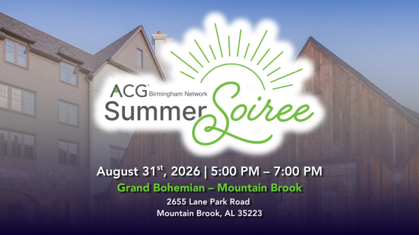 Birmingham Summer Soiree