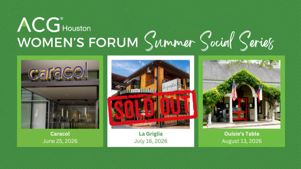 Women's Forum - Sold out