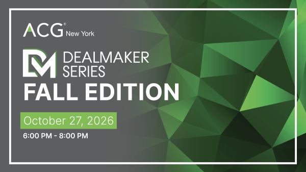 Dealmaker Deal Source Fall Edition