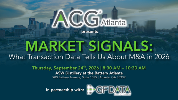 ACG Atlanta Presents Market Signals Program 2026