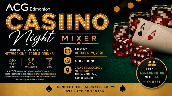 ACG Edmonton Casino Night Mixer