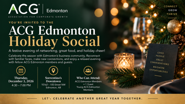 ACG Edmonton Holiday Social