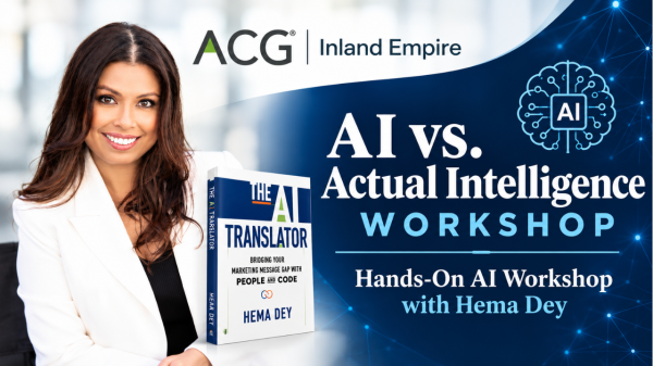 AI VS Actual Intelligence event 