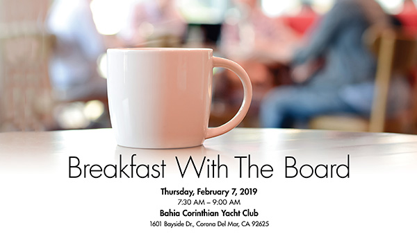 Breakfast with the Board
