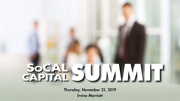 So Cal Capital Summit So Cal Capital Summit