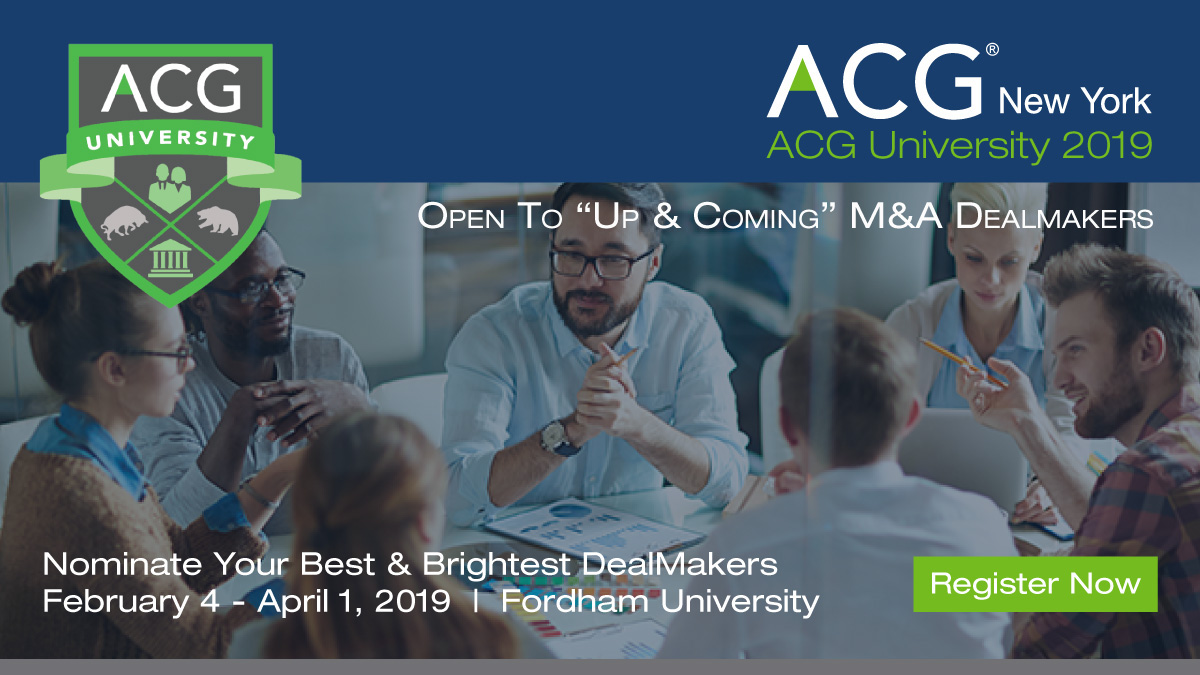 2019 ACG University