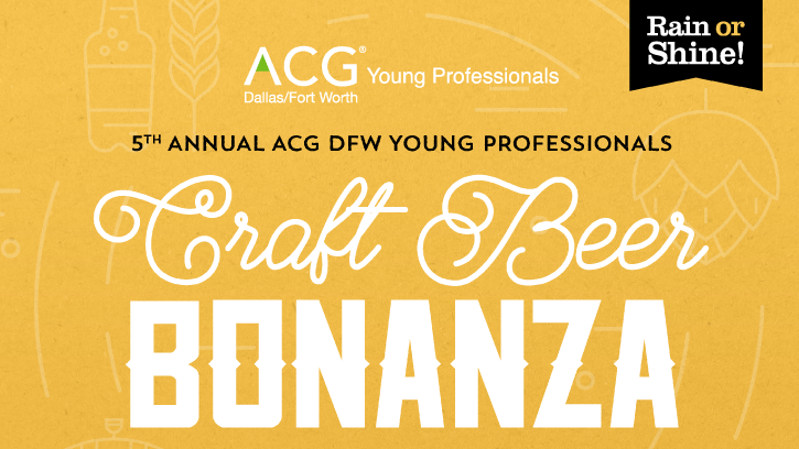 2019 Craft Beer Bonanza 2019 ACG DFW YP Craft Beer Bonanza