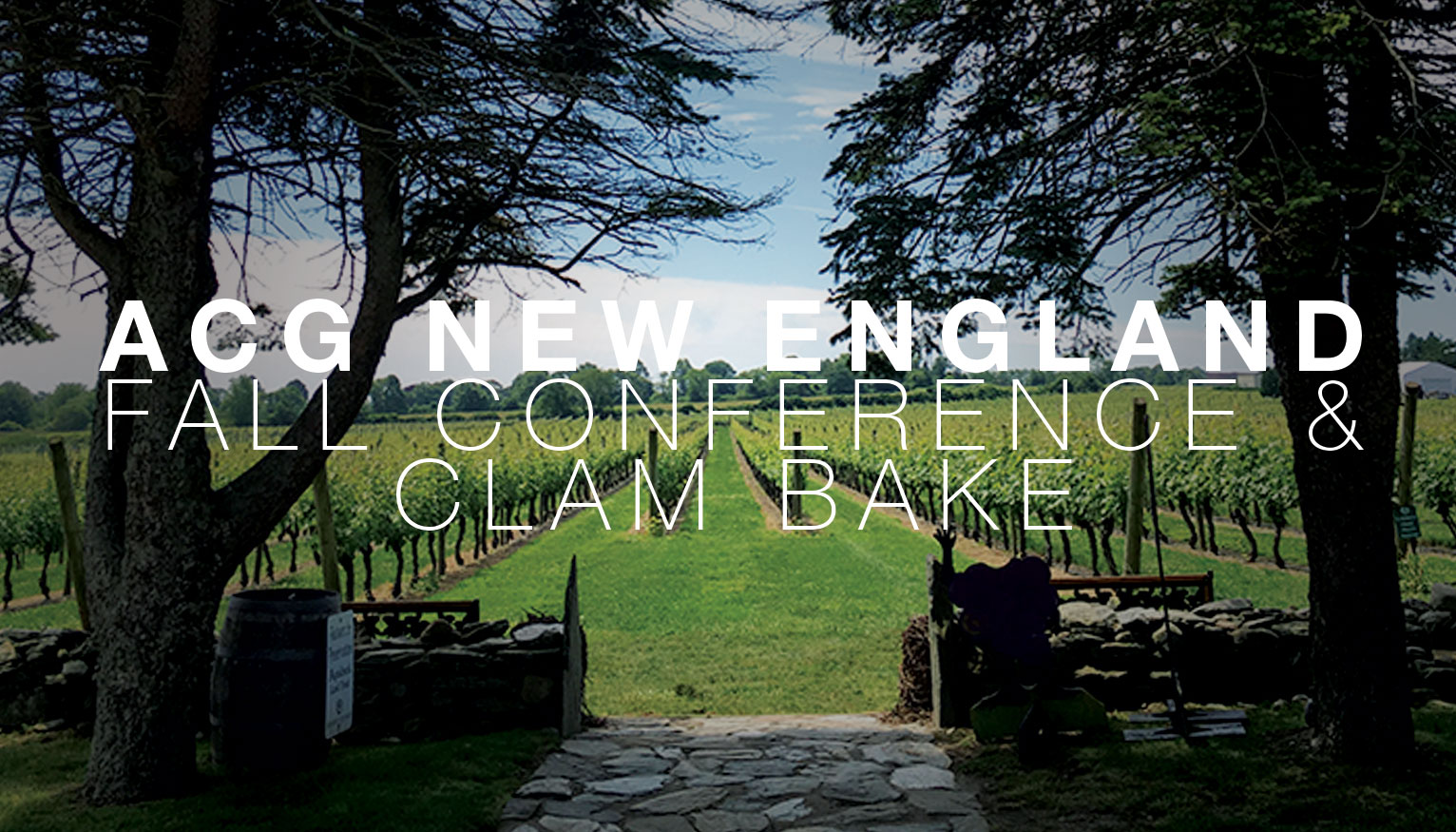 ACG New England Fall Conference 2018 ACG New England Fall Conference 2018