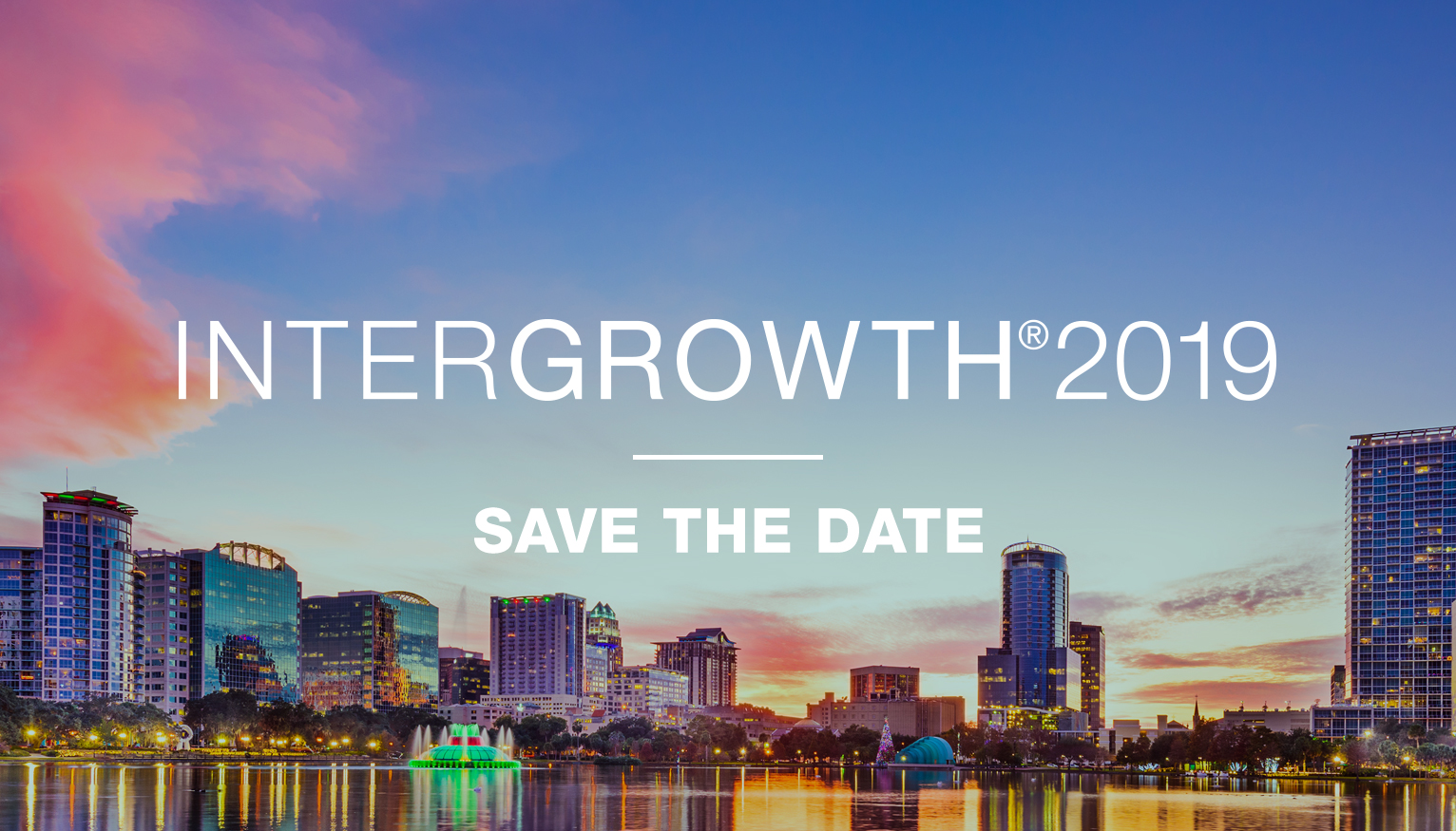 InterGrowth 2019 | Save the Date