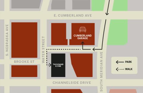 Water Street Map