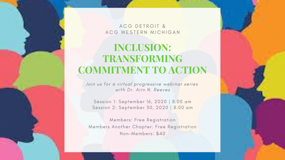 Inclusion - ACG Detroit and ACG W. Michigan