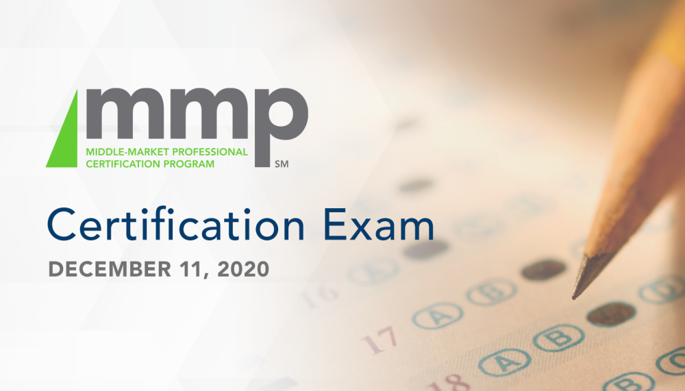 Middle Market Professional Certification Program Exam