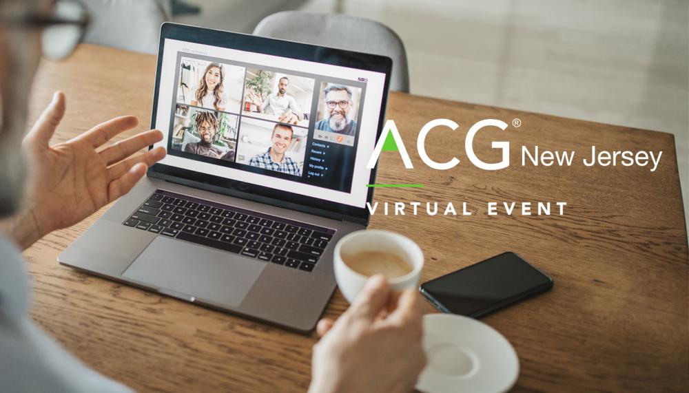 ACG NJ Member Forum Meeting April 29, 2021 ACG New Jersey