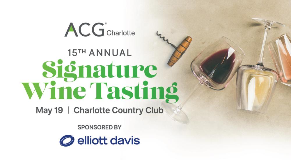 ACG Charlotte Wine Tasting Web Header