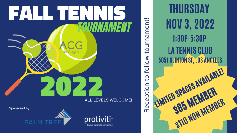 Fall Tennis 2022