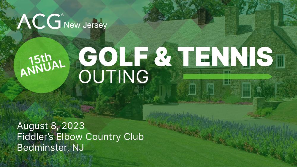 15th Annual Golf and Tennis Outing
