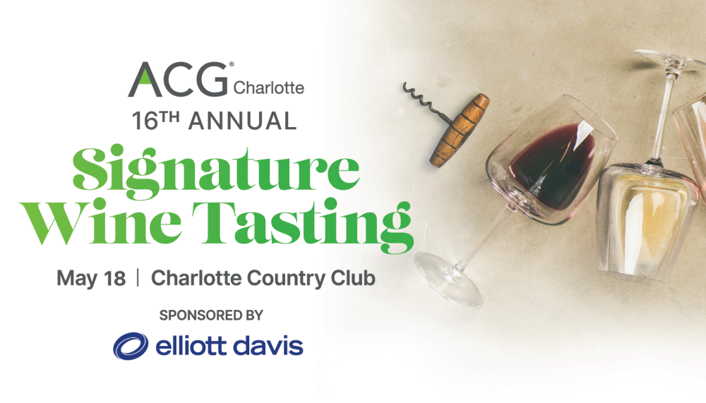 ACG Charlotte 16th Annual Signature Wine Tasting