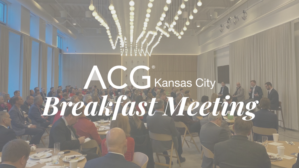 2024 ACG KC April Breakfast Meeting ACG Kansas City