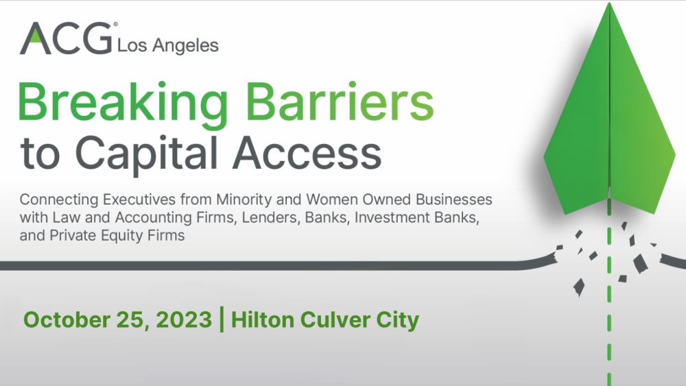 2023 Breaking Barriers to Capital Access