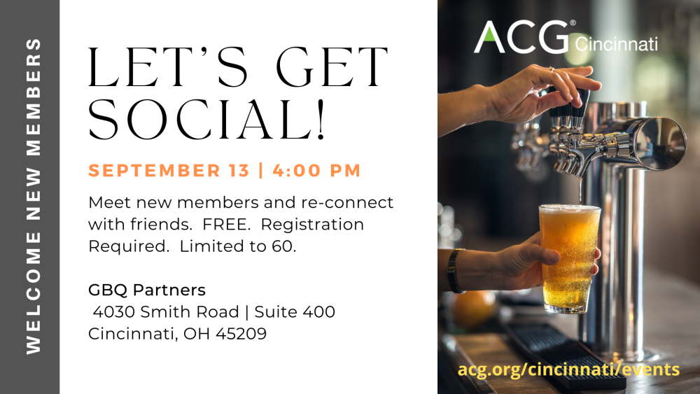 ACG Cincinnati Summer Social