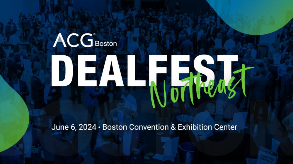ACG Boston DealFest Northeast 2024 ACG Boston