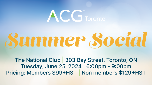 Toronto Events 2025 Summer